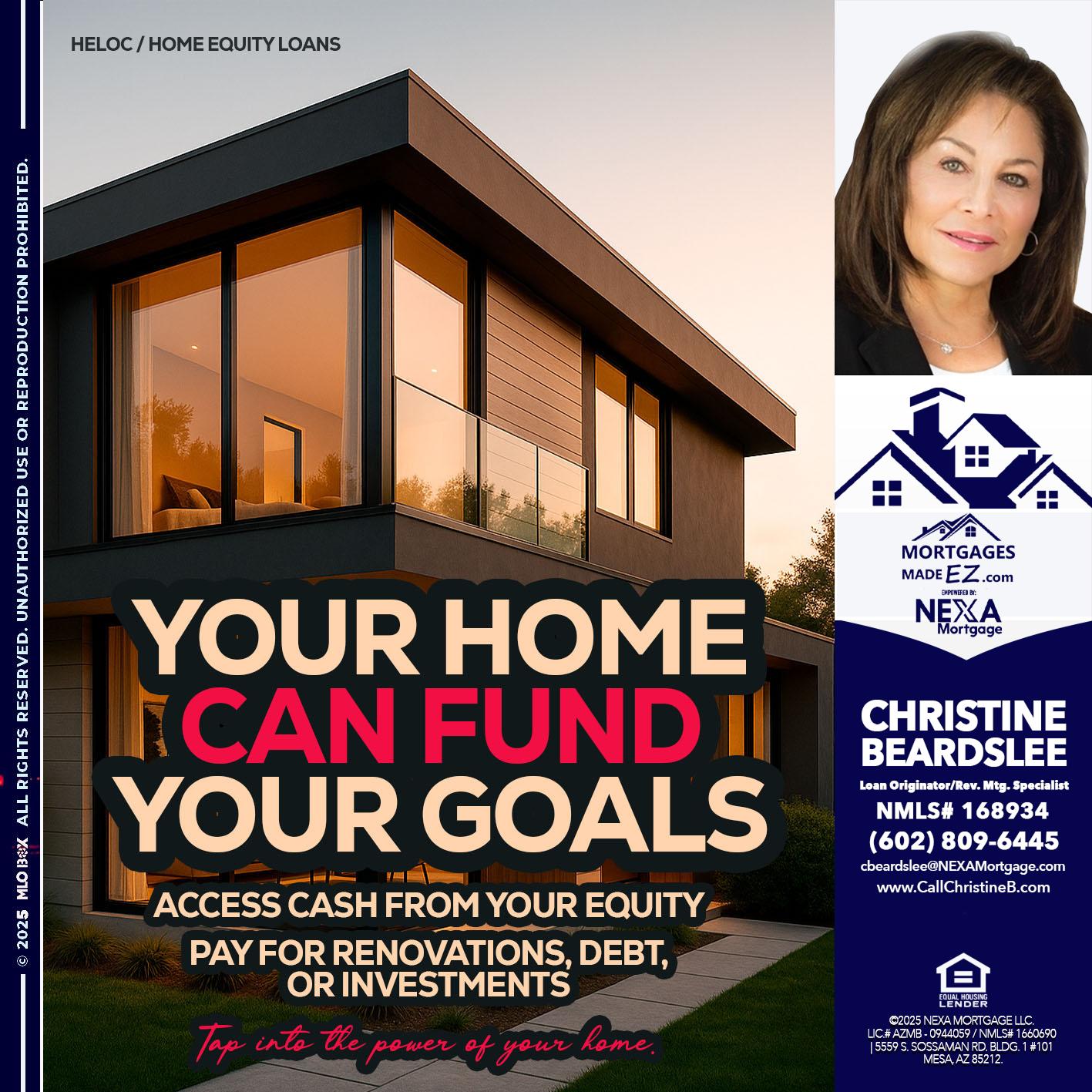 HELOC - Christine Beardslee -MLO/Executive Partner/National Recruiter/Faster/Easier/Better Rates