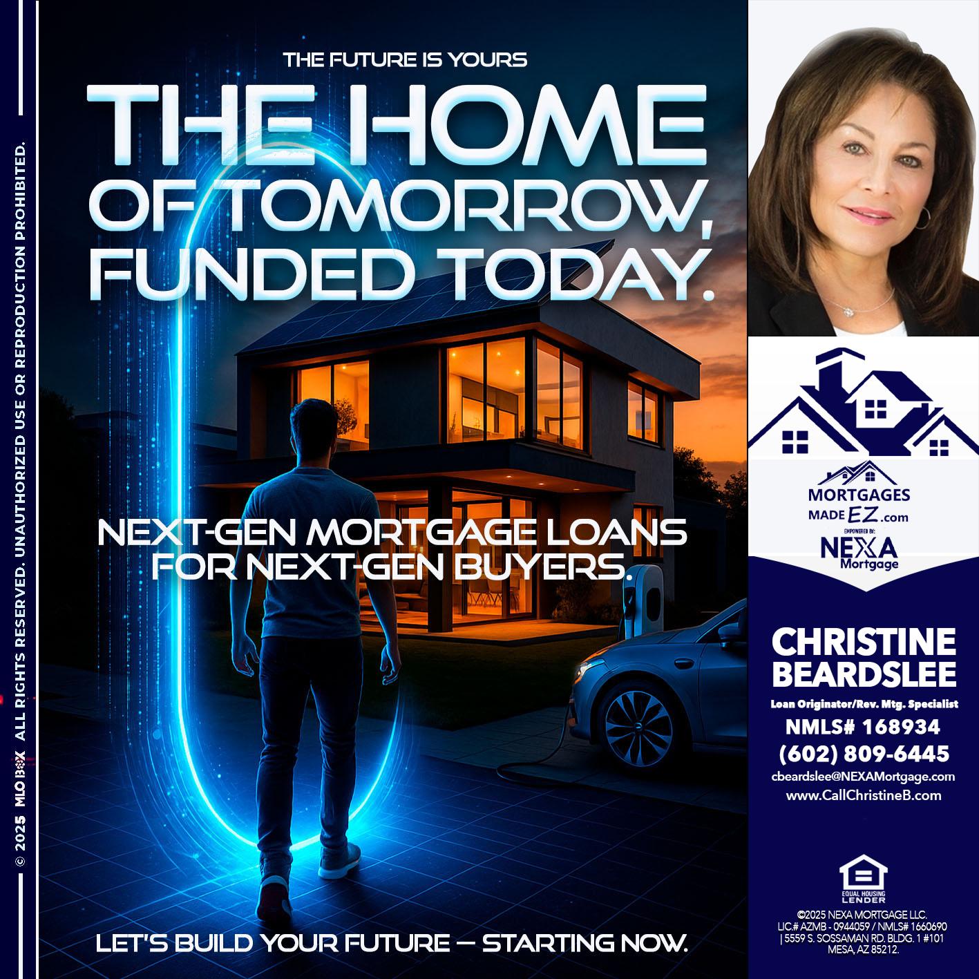 THE HOME - Christine Beardslee -MLO/Executive Partner/National Recruiter/Faster/Easier/Better Rates