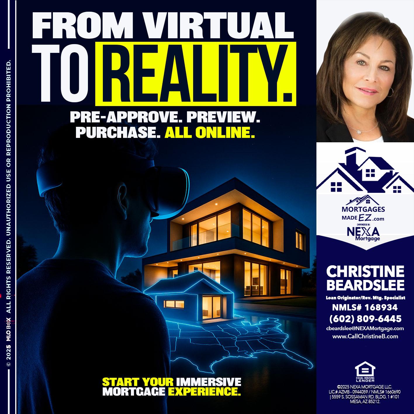 FROM VIRTUAL - Christine Beardslee -MLO/Executive Partner/National Recruiter/Faster/Easier/Better Rates