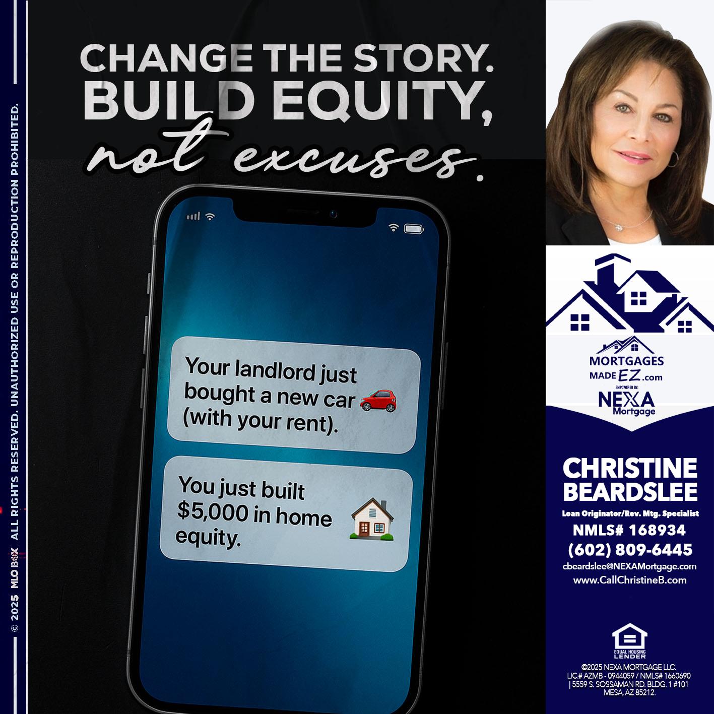 CHANGE THE HISTORY - Christine Beardslee -MLO/Executive Partner/National Recruiter/Faster/Easier/Better Rates