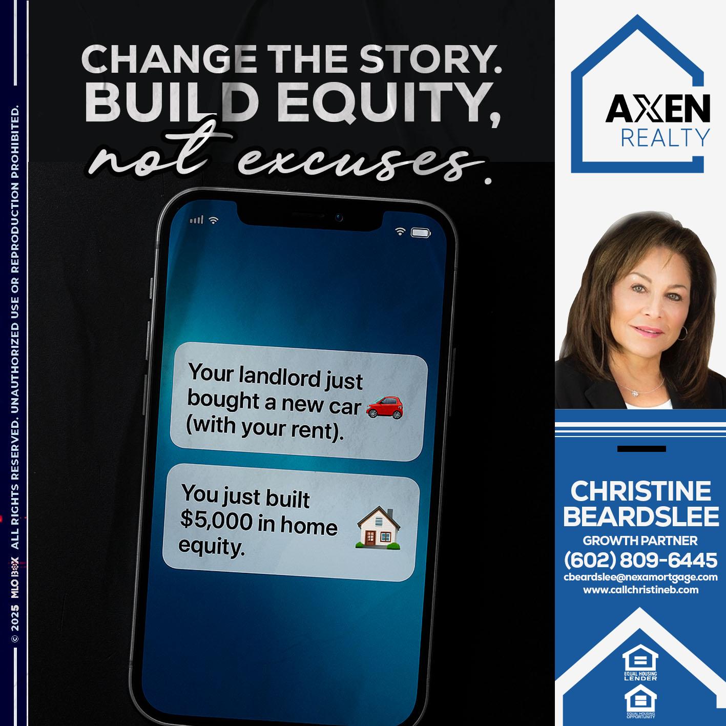 CHANGE THE HISTORY - Christine Beardslee -MLO/Executive Partner/National Recruiter/Faster/Easier/Better Rates