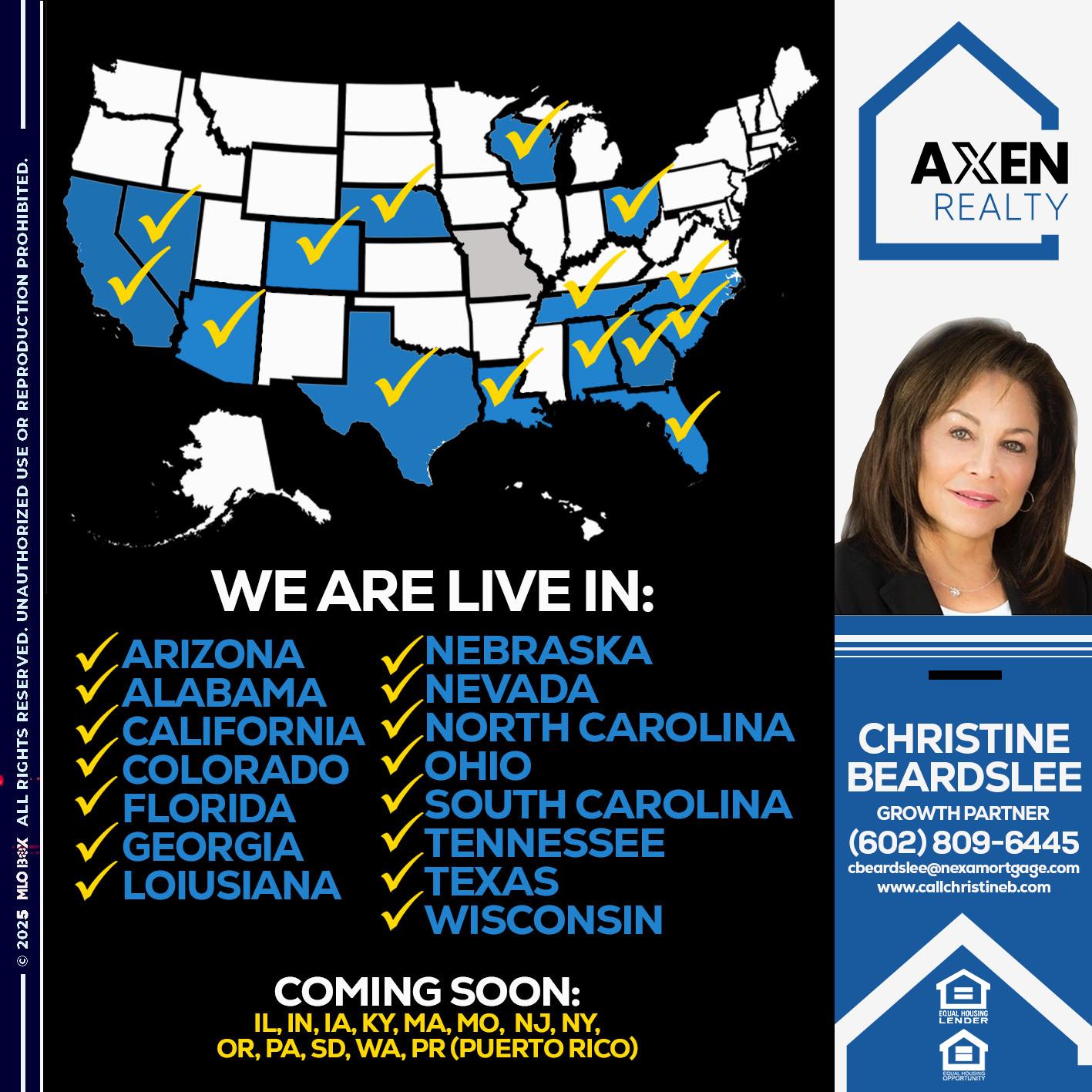 NEVADA UNLOCK - Christine Beardslee -MLO/Executive Partner/National Recruiter/Faster/Easier/Better Rates