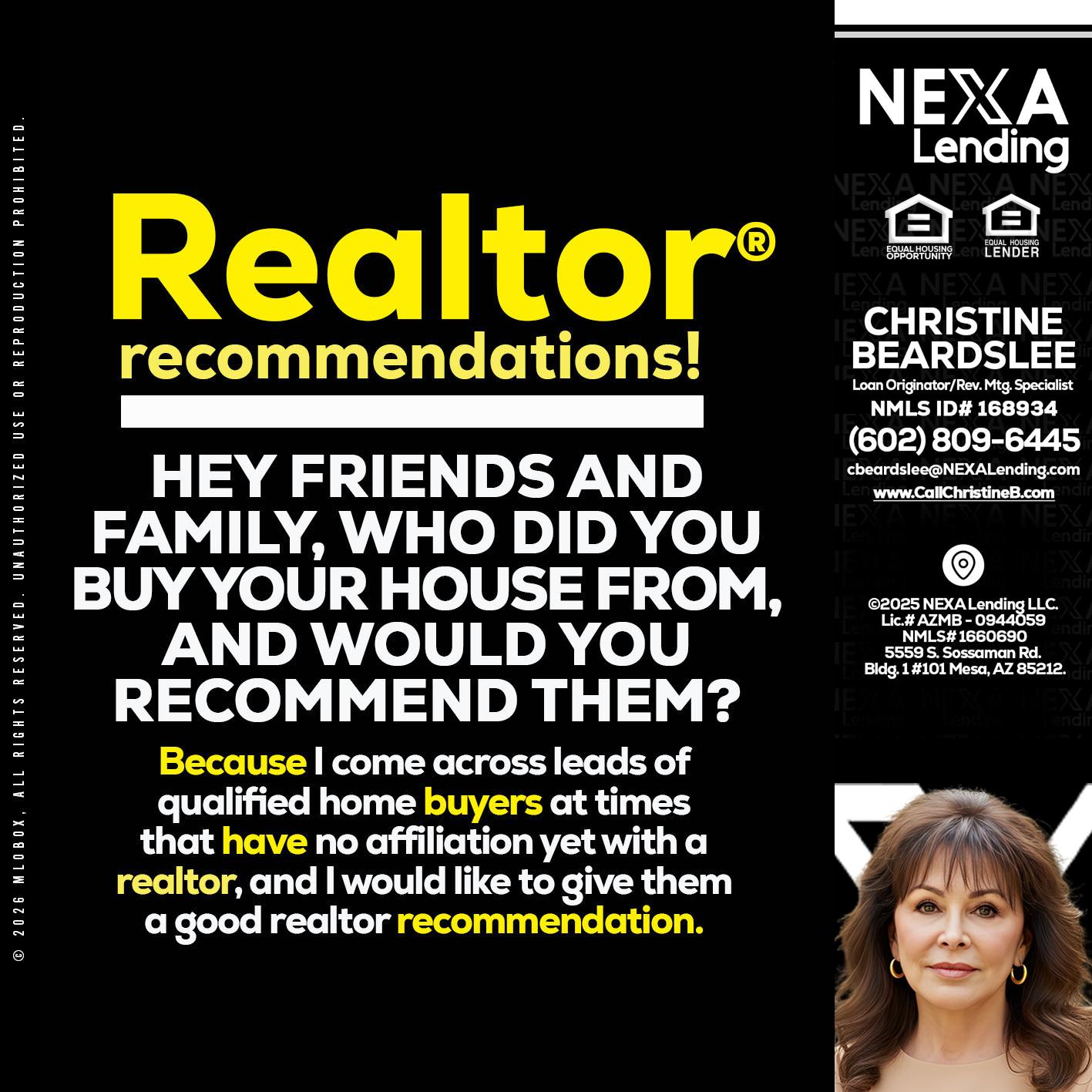 REALTOR - Christine Beardslee -MLO/Executive Partner/National Recruiter/Faster/Easier/Better Rates