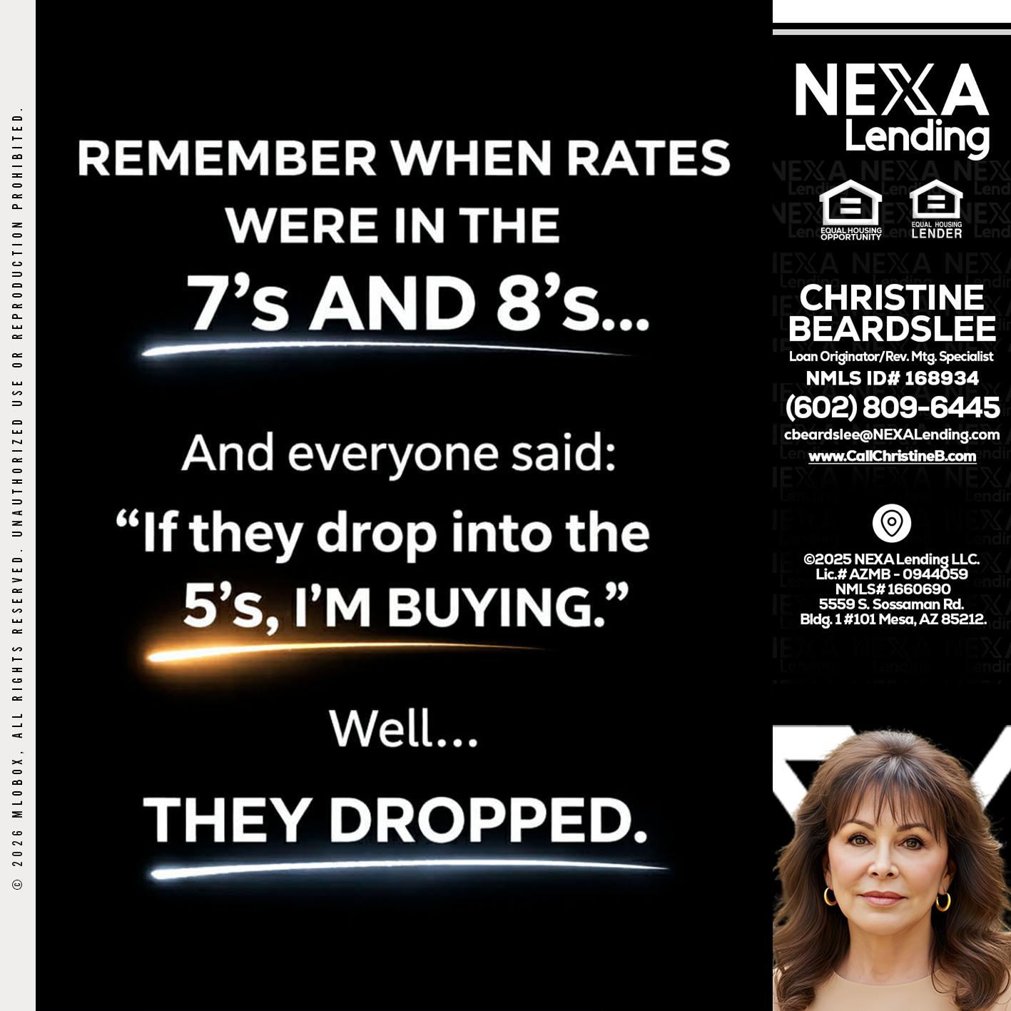 REMEMBER WHEN - Christine Beardslee -MLO/Executive Partner/National Recruiter/Faster/Easier/Better Rates