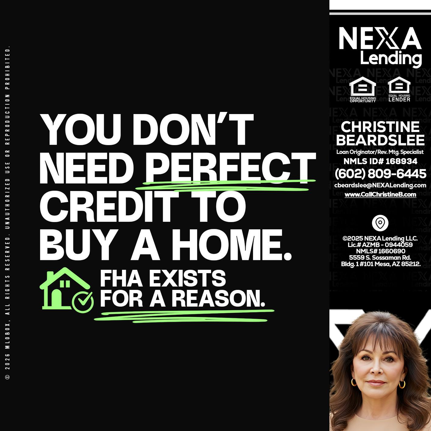 you don't need - Christine Beardslee -MLO/Executive Partner/National Recruiter/Faster/Easier/Better Rates