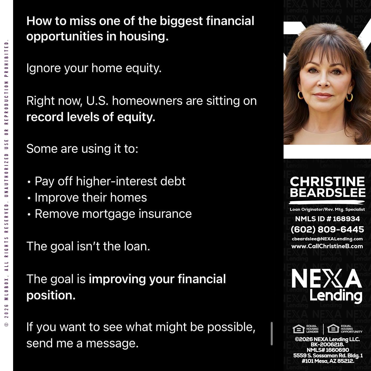 how to miss - Christine Beardslee -MLO/Executive Partner/National Recruiter/Faster/Easier/Better Rates