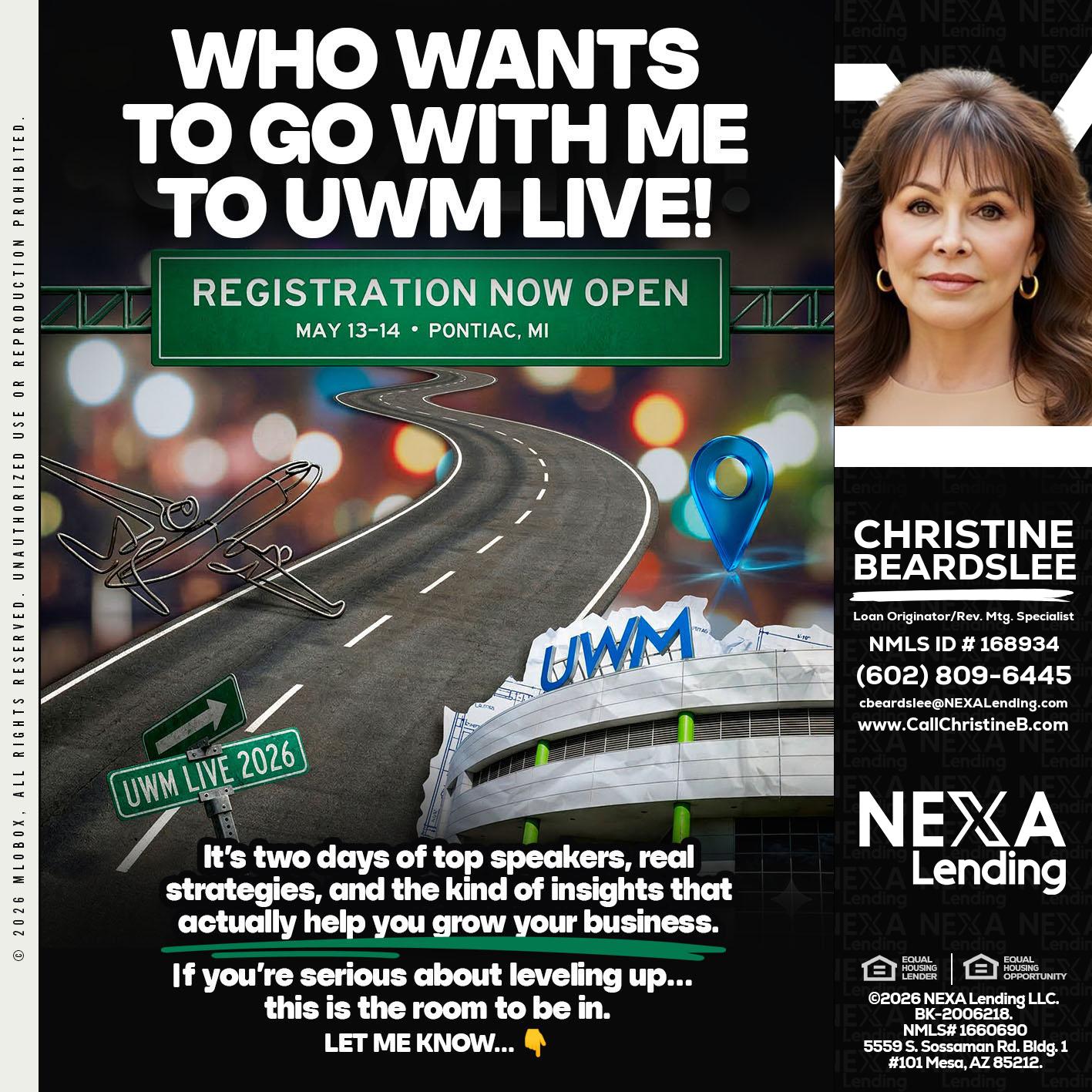 WHO WANTS - Christine Beardslee -MLO/Executive Partner/National Recruiter/Faster/Easier/Better Rates