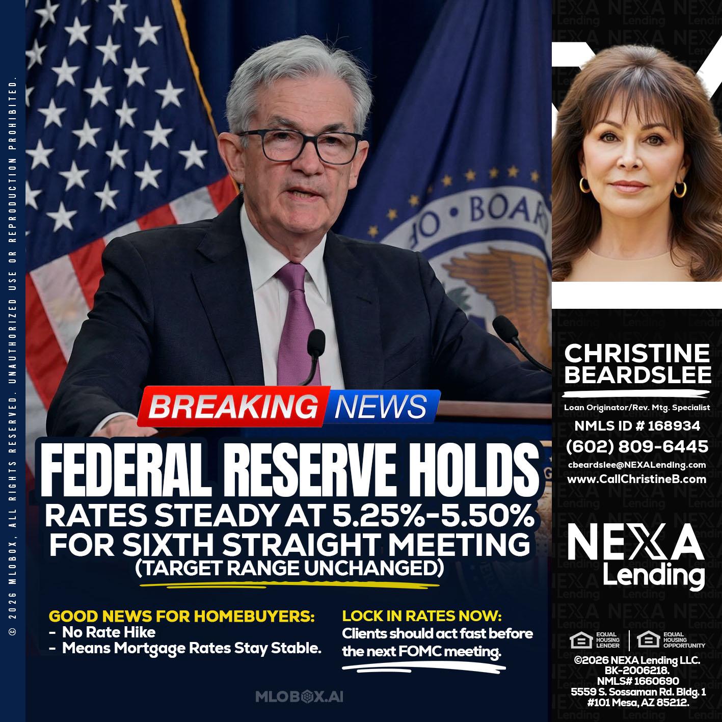 federal reserve - Christine Beardslee -MLO/Executive Partner/National Recruiter/Faster/Easier/Better Rates