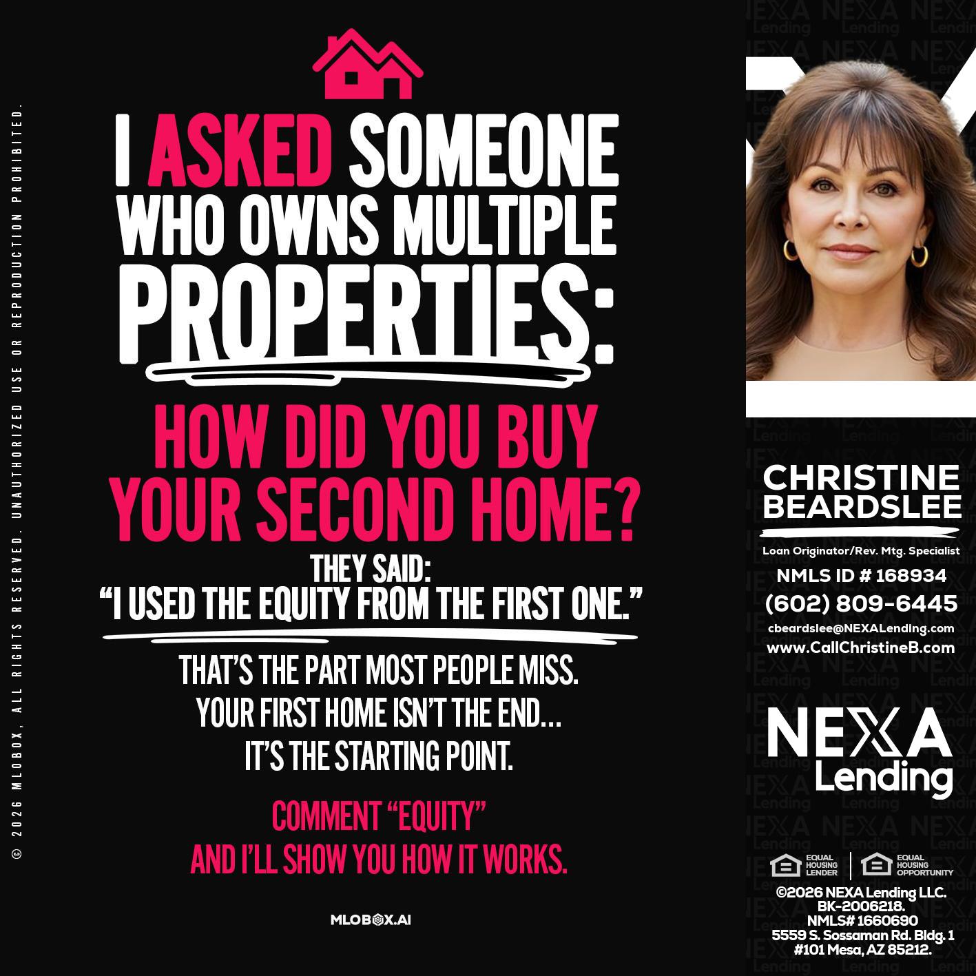 I ASKED SOMEONE - Christine Beardslee -MLO/Executive Partner/National Recruiter/Faster/Easier/Better Rates