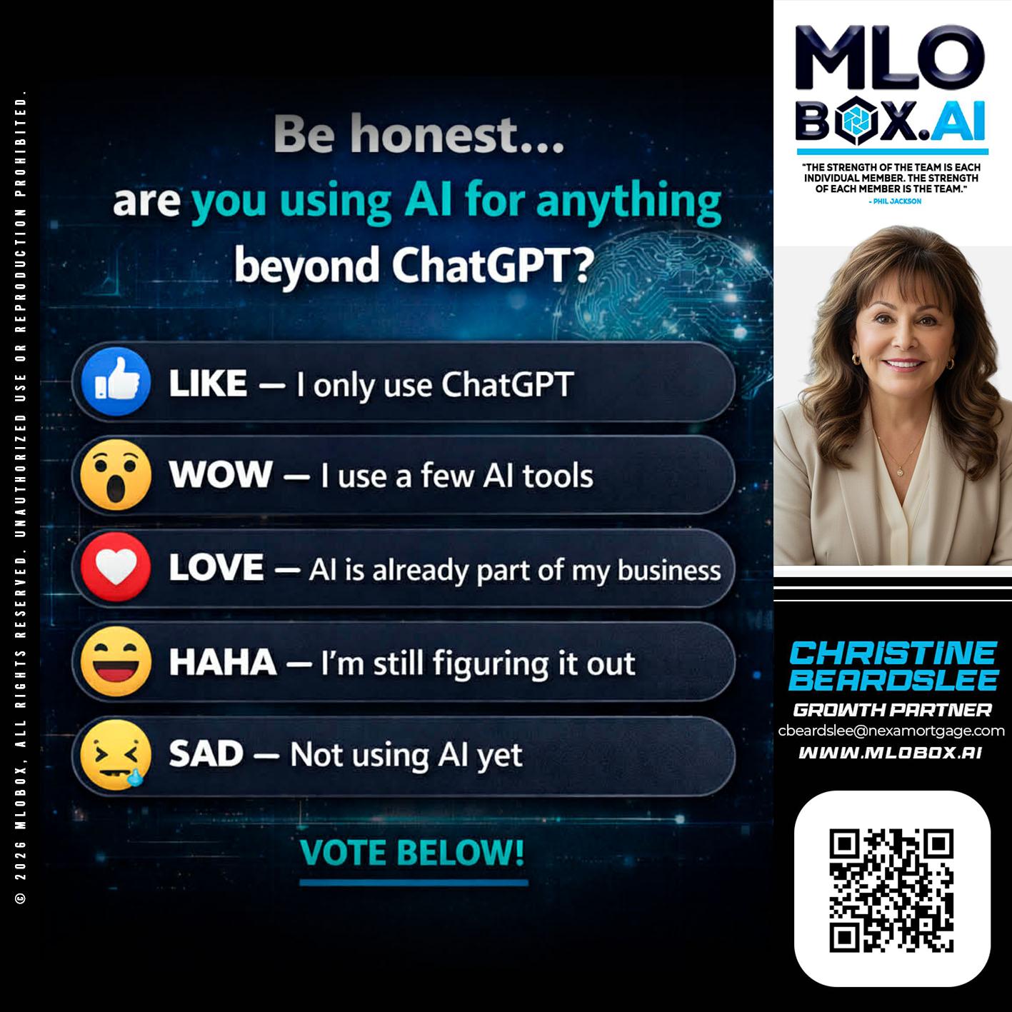 BE HONEST - Christine Beardslee -MLO/Executive Partner/National Recruiter/Faster/Easier/Better Rates