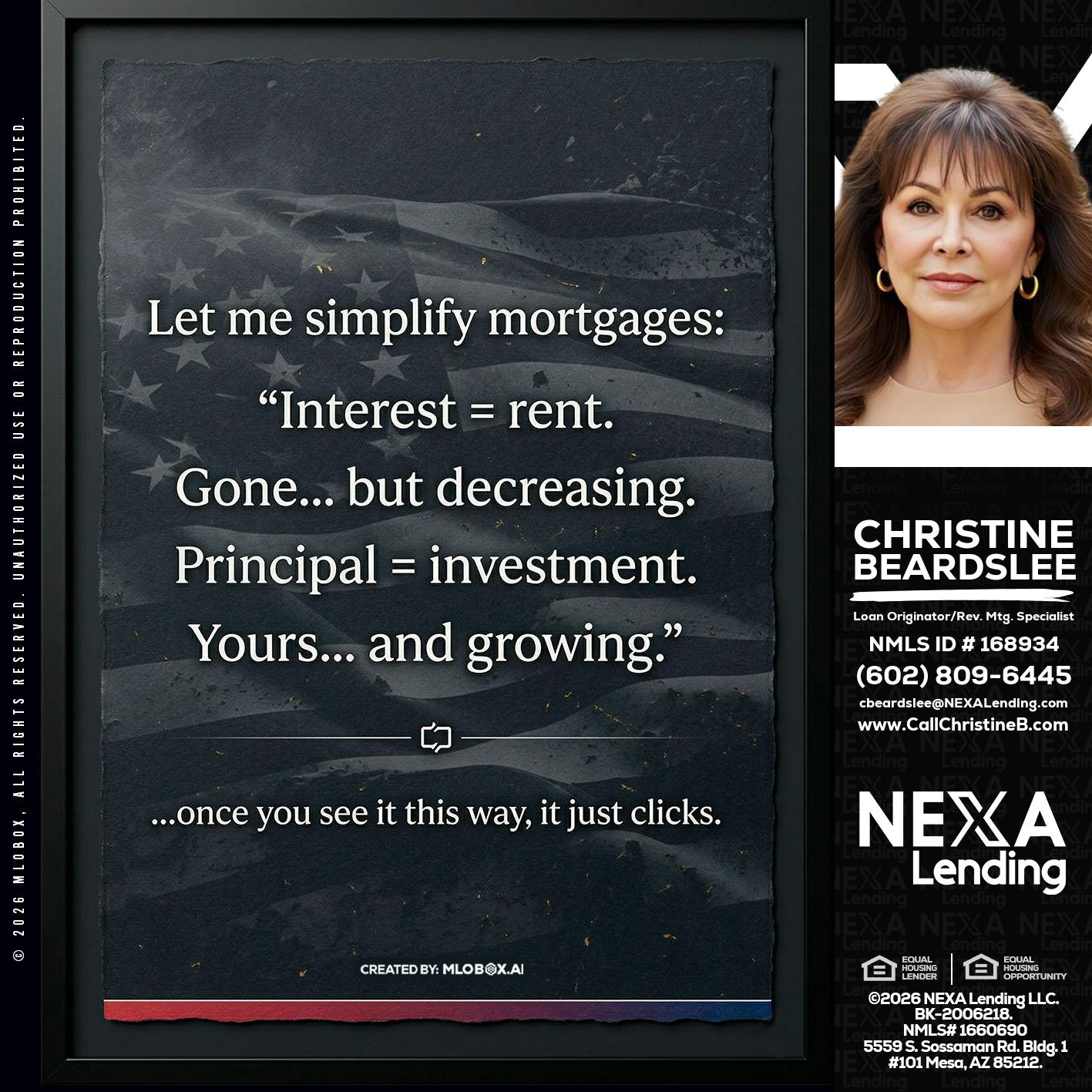 LET ME SIMPLIFY - Christine Beardslee -MLO/Executive Partner/National Recruiter/Faster/Easier/Better Rates