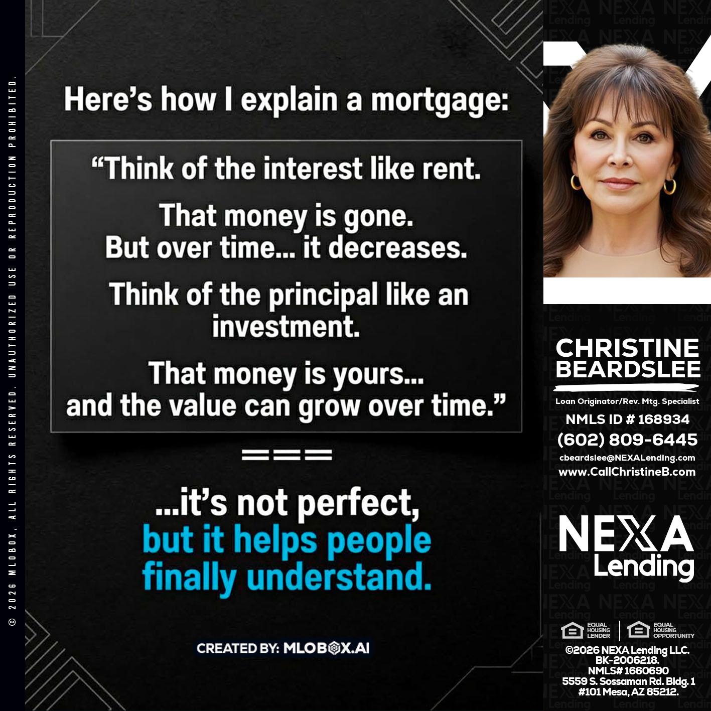 HERES NOW - Christine Beardslee -MLO/Executive Partner/National Recruiter/Faster/Easier/Better Rates