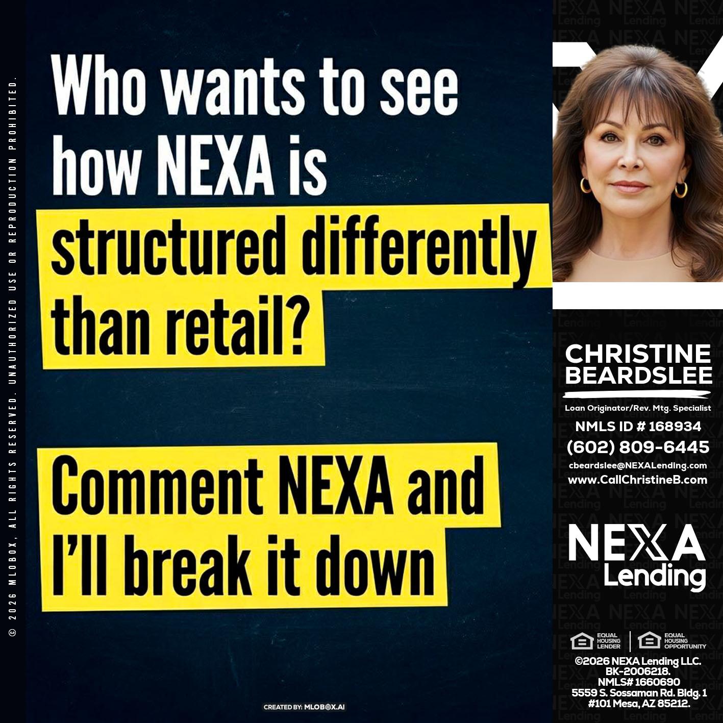 who want to see - Christine Beardslee -MLO/Executive Partner/National Recruiter/Faster/Easier/Better Rates