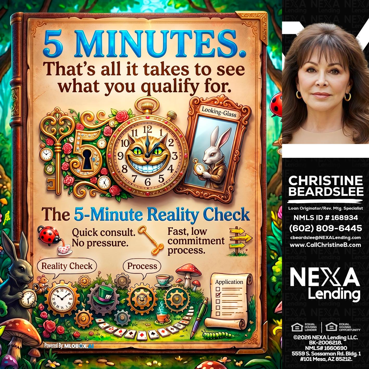 Reality Check! - Christine Beardslee -MLO/Executive Partner/National Recruiter/Faster/Easier/Better Rates