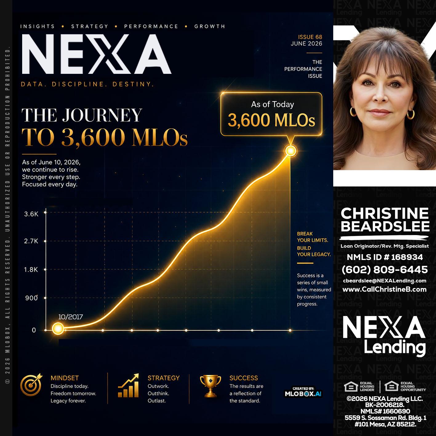 NEXA 3.6K - Christine Beardslee -MLO/Executive Partner/National Recruiter/Faster/Easier/Better Rates