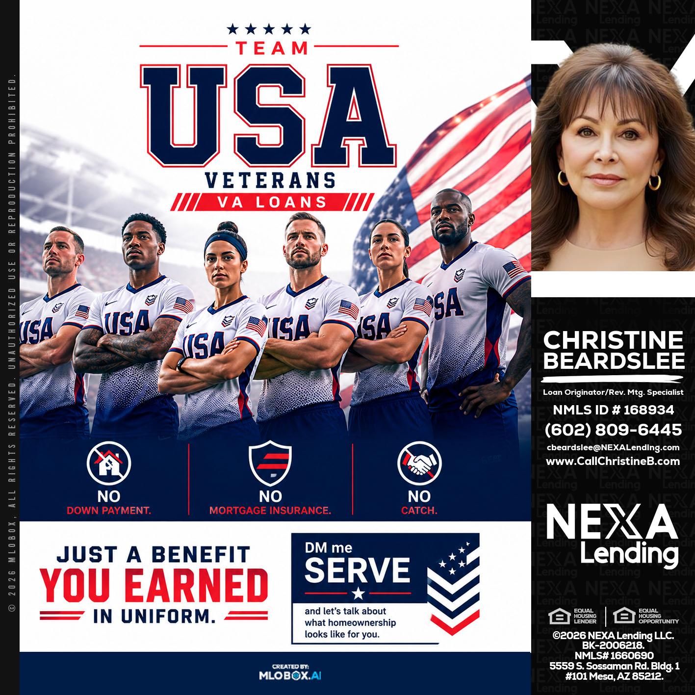 USA TEAM - Christine Beardslee -MLO/Executive Partner/National Recruiter/Faster/Easier/Better Rates