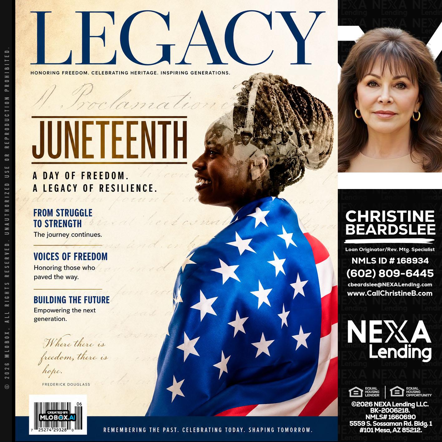 LEGACY - Christine Beardslee -MLO/Executive Partner/National Recruiter/Faster/Easier/Better Rates