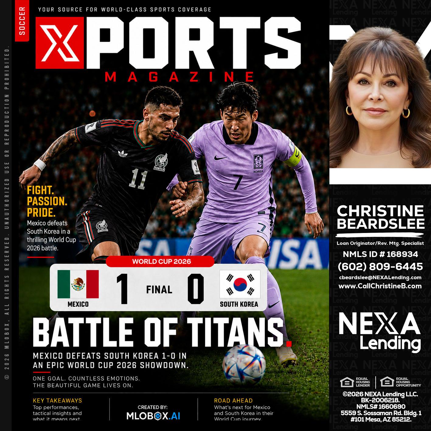 XPORTS MAGAZINE - Christine Beardslee -MLO/Executive Partner/National Recruiter/Faster/Easier/Better Rates