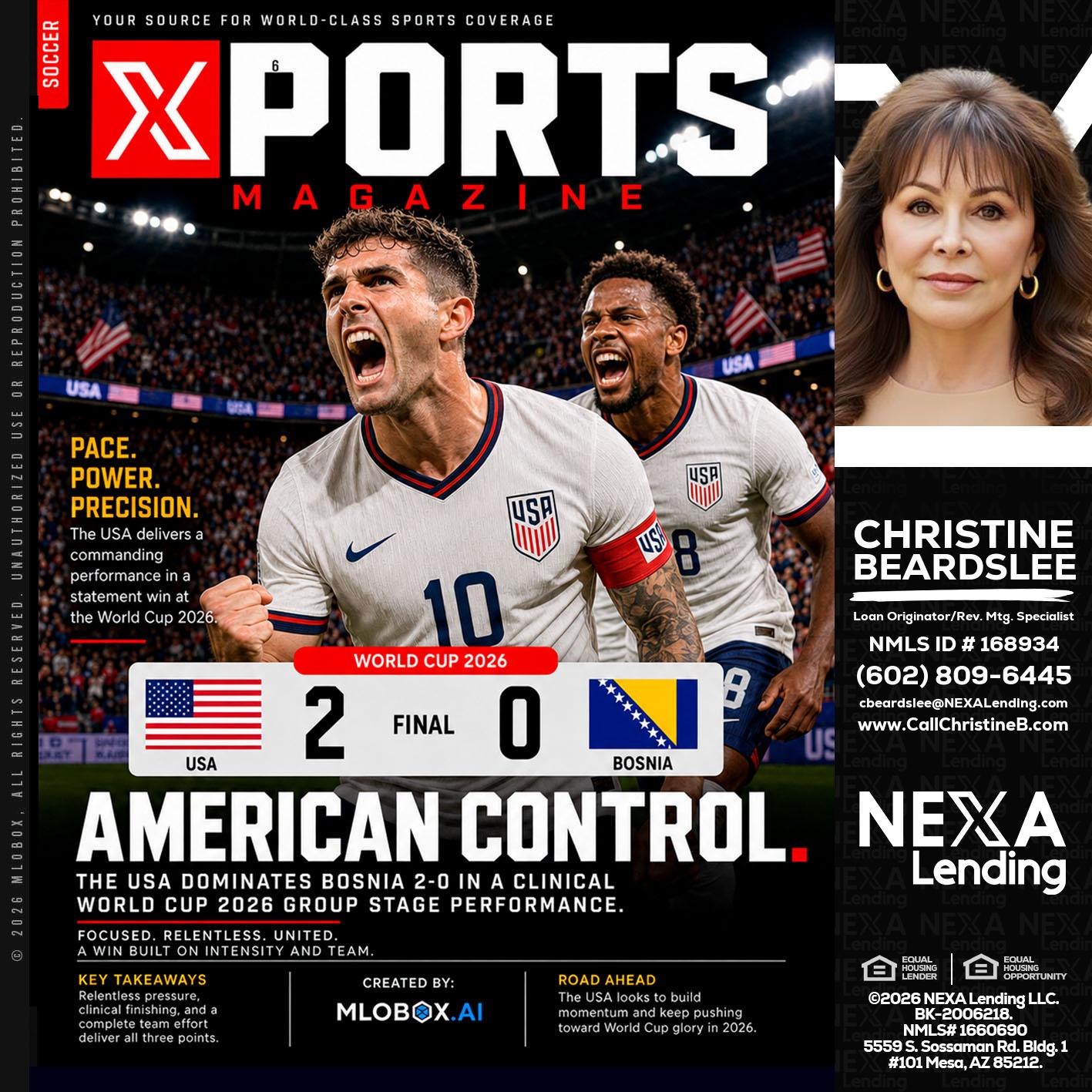 AMERICAN CONTROL - Christine Beardslee -MLO/Executive Partner/National Recruiter/Faster/Easier/Better Rates