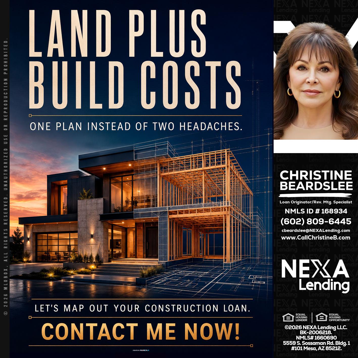 LAND PLUS - Christine Beardslee -MLO/Executive Partner/National Recruiter/Faster/Easier/Better Rates