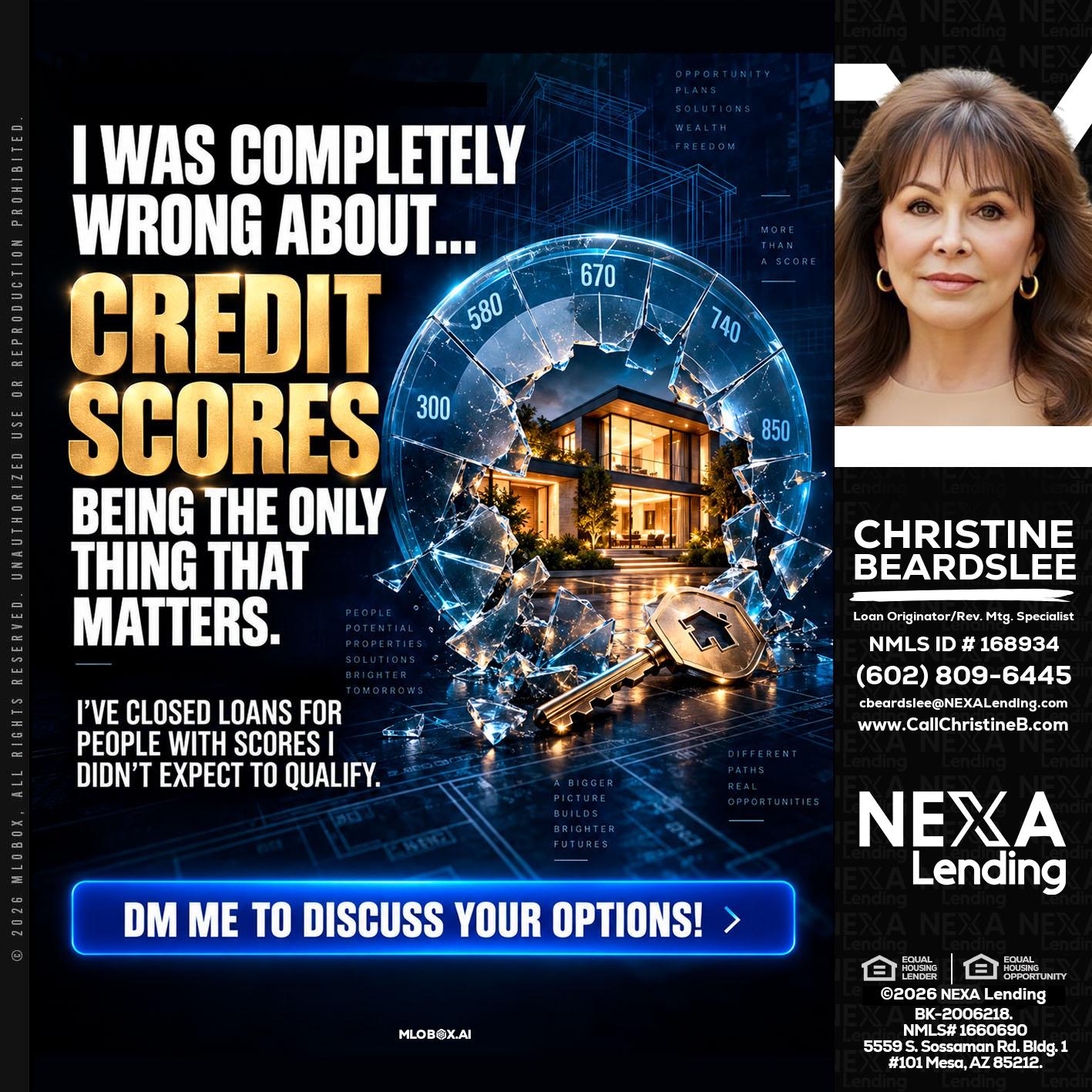 I WAS COMPLETY - Christine Beardslee -MLO/Executive Partner/National Recruiter/Faster/Easier/Better Rates