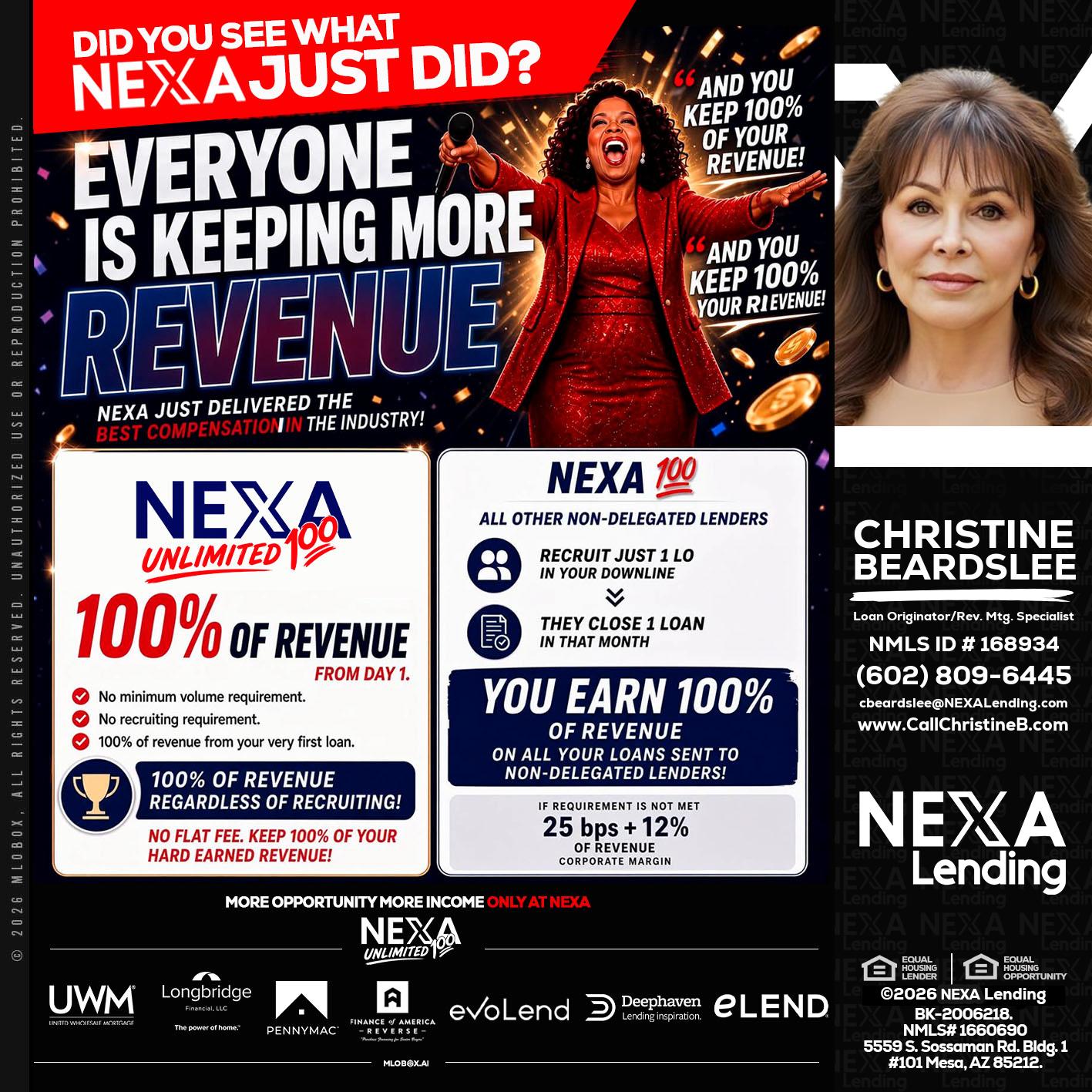 EVERYONE IS KEEPING - Christine Beardslee -MLO/Executive Partner/National Recruiter/Faster/Easier/Better Rates
